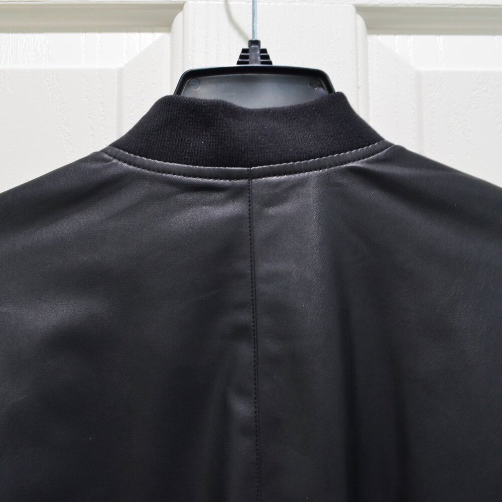 Bernardo Black Vegan Leather Jacket, Size Small - NWT - Picture 9 of 13